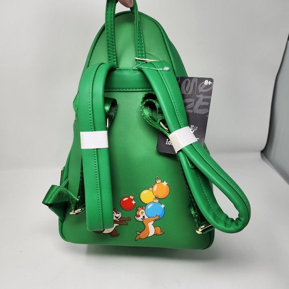 Loungefly Disney Chip n Dale Tree Ornament Figural Shoulder Bag NWT Christmas - Picture 4 of 5